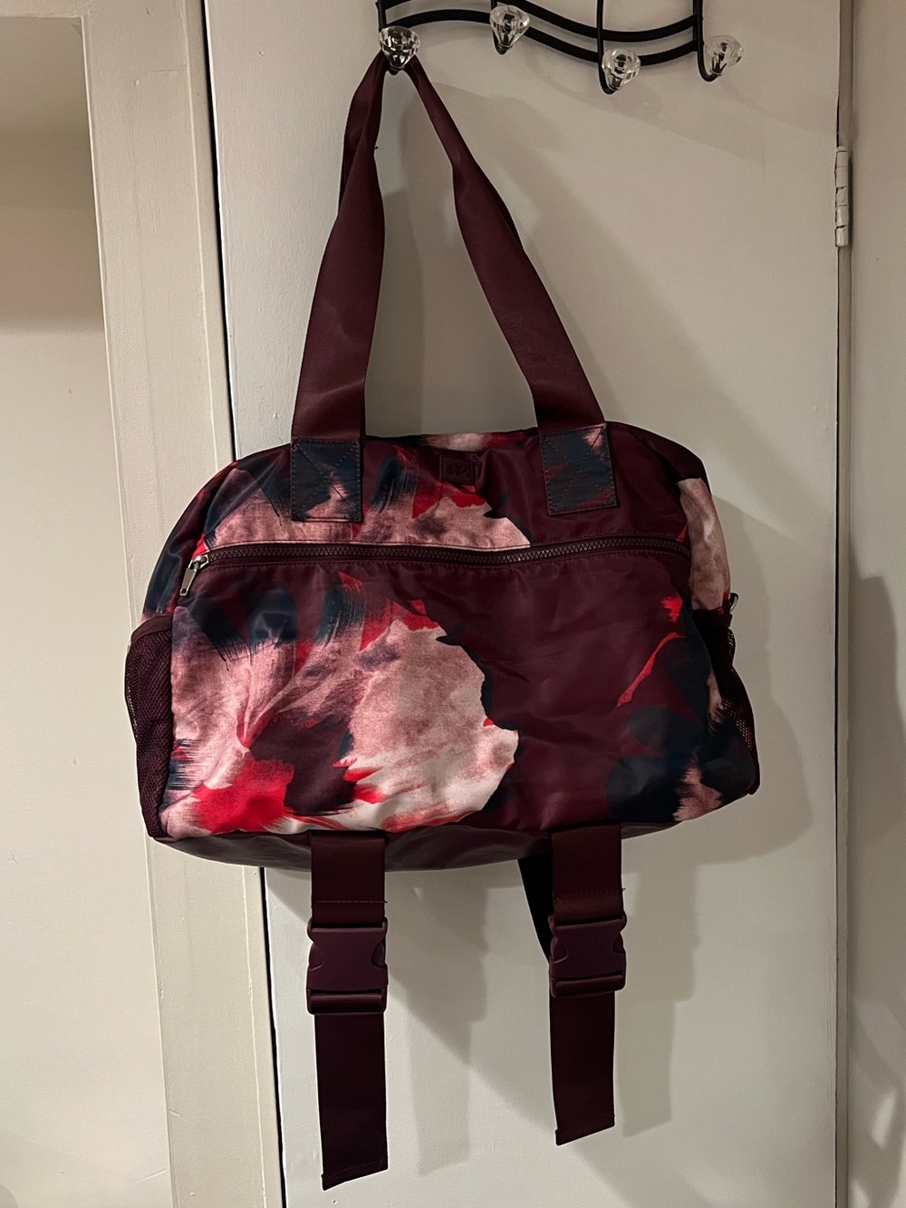 JoyLab Floral Duffel Bag